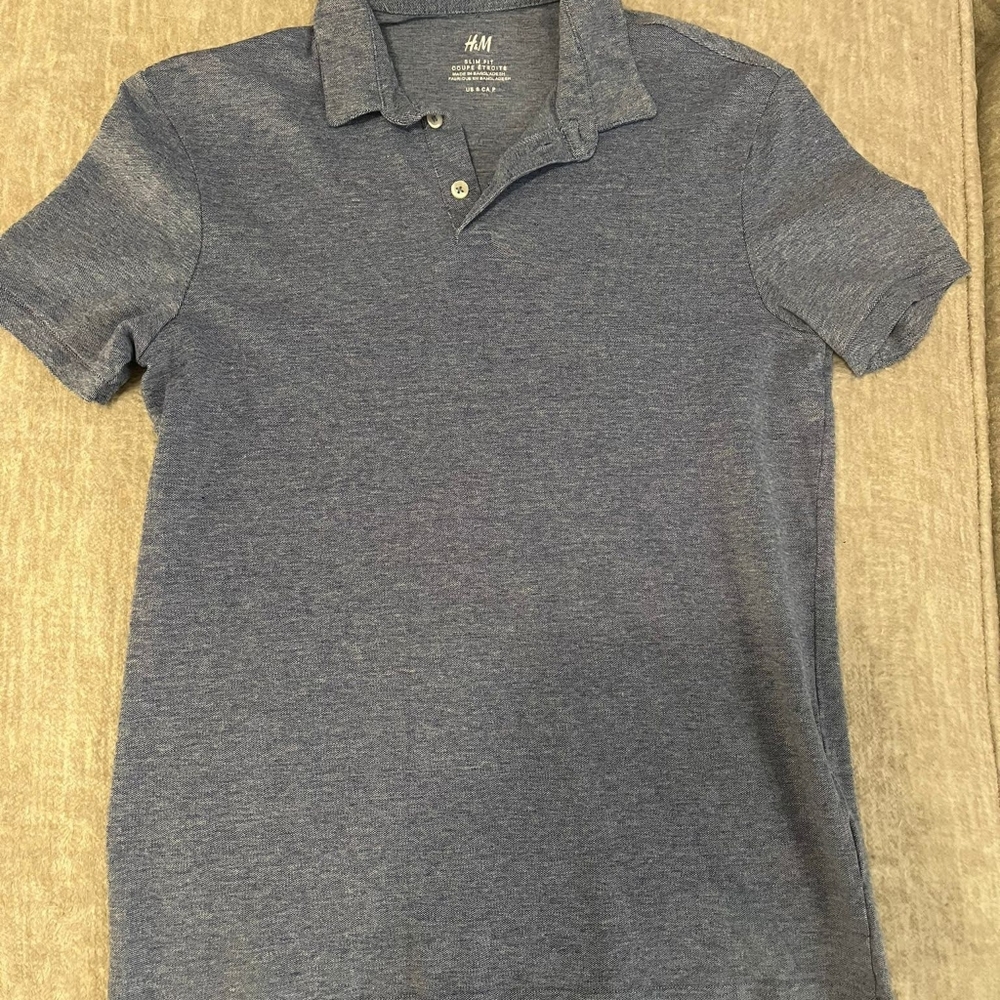 Blue polo